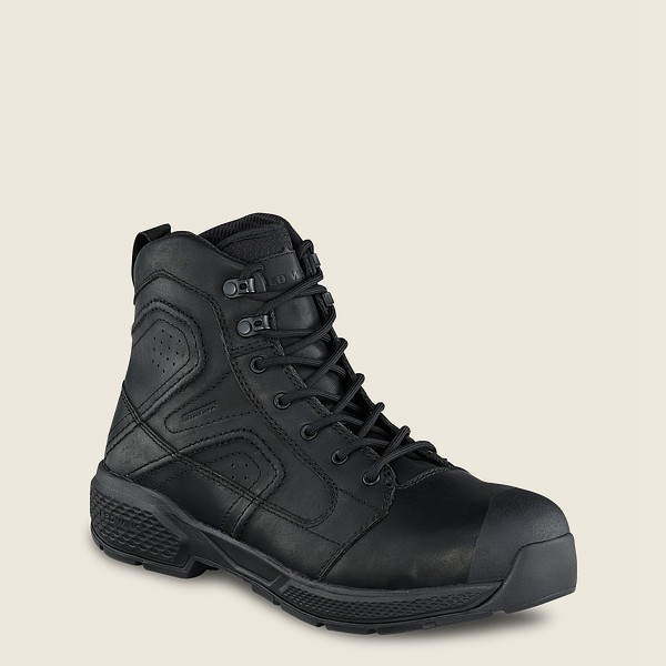 Red Wing Safety Bot Erkek - Exos Lite - 6-Inch Waterproof Toe - Siyah - 47LSOTEHB